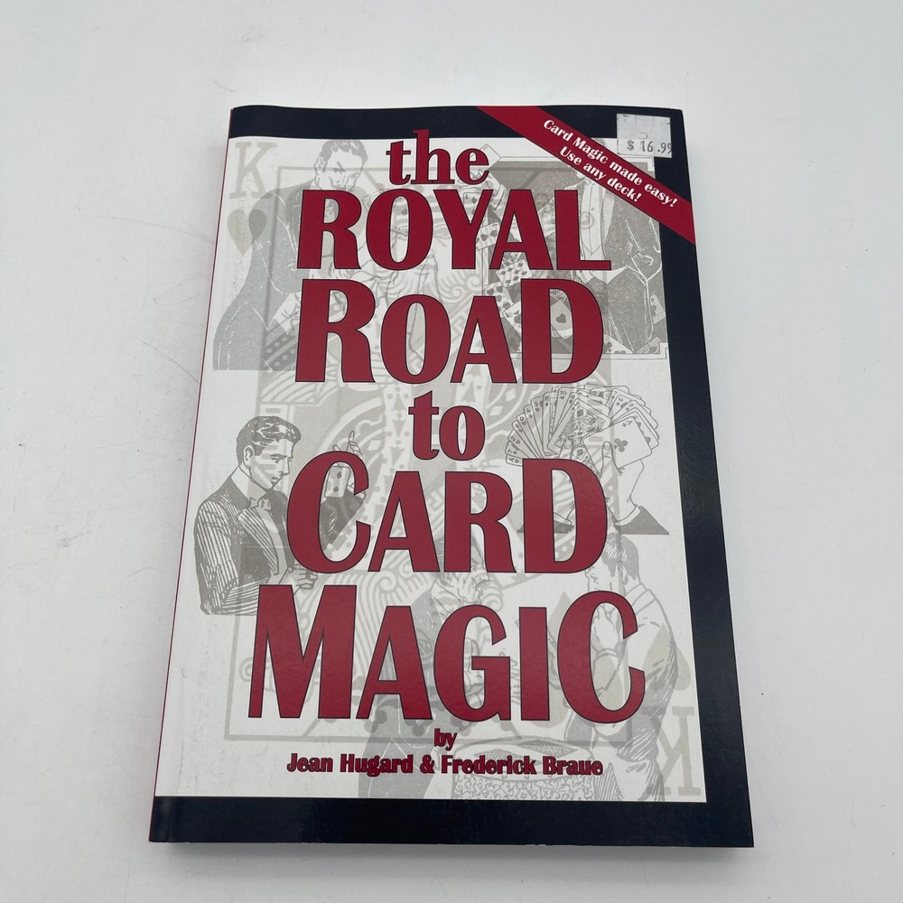 The Royal Road to Card Magic Jean Hugard Frederick Braue Paperback Book 2017